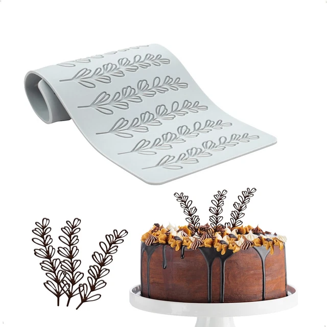 Stampini Silicone Per Decorazione Torte - Set 7 Pezzi Con Motivi Barocchi Per Cioccolato, Pasta Di Zucchero E Dolci - Foto 12