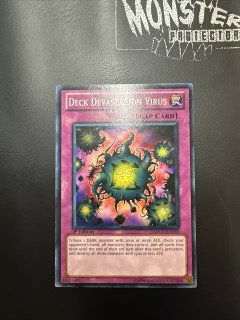 Yugioh Deck Devastation Virus Common Sdgu-En033 1St Edition