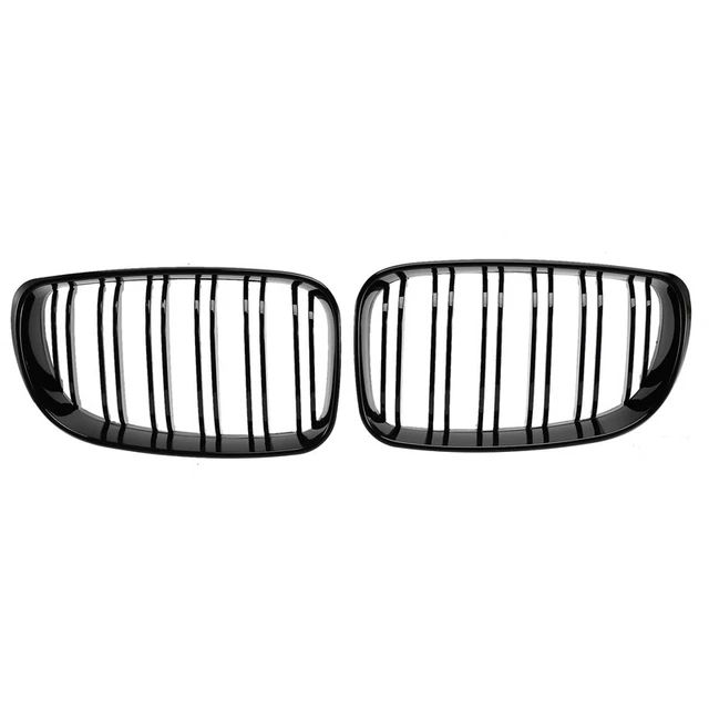 Nero Lucido  Griglia Anteriore A Doppio Rene, Nero Lucido Per BMW F01 F02 Serie 7 2009 2010 2011 2012~p129699605