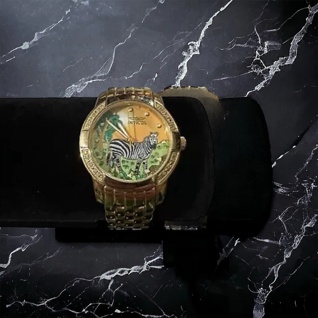 INVICTA WOMEN 2431 Diamond Charmed Wild Flower Swiss Made 