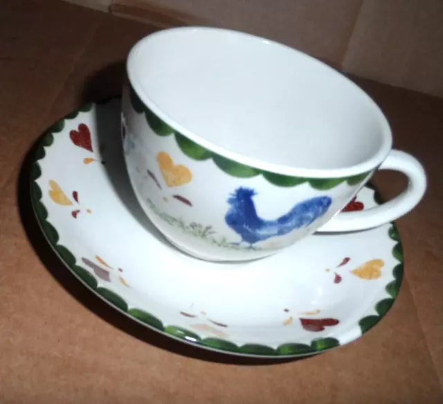 Wood & Sons Jacks Farm 10cm Tea Cup & Saucer