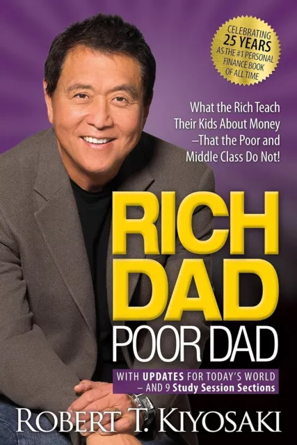 Rich Dad Poor Dad by Robert Kiyosaki | Paperback Book | NEW | FREE SHIPPING
