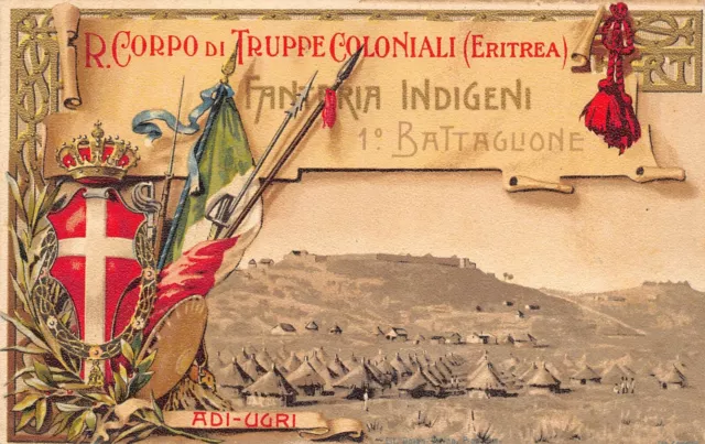 13-8D) Eritrea Regio Corpo Truppe Coloniali 1 Battaglione Fanteria Indigeni Kere