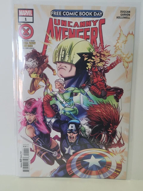 FCBD 2023 Uncanny Avengers X-men Marvel Comic no stamp/sticker 1st Print NM