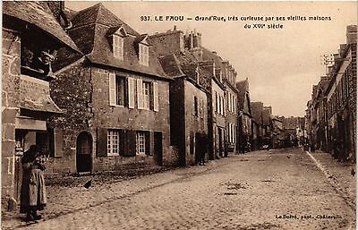 CPA Le FAOU - Grand Rue - tres curieuse par ses vieilles maisons (384252)