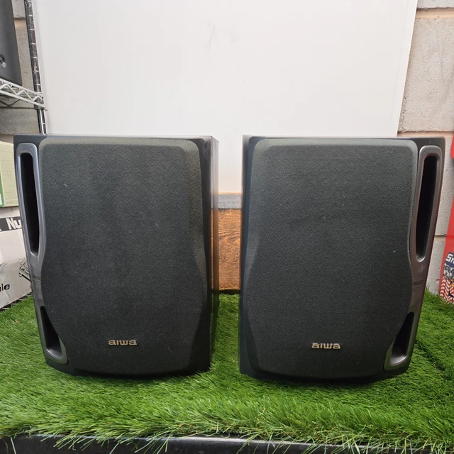 Enceintes Aiwa SX-NV210 2 Voies – Basses Twin Duct – Vintage