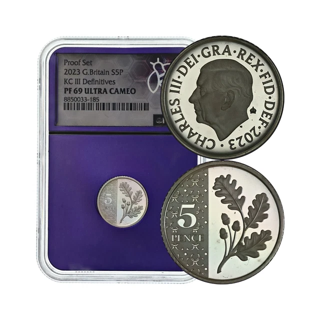 2024 GREAT BRITAIN £5 Tudor Beasts Seymour Unicorn NGC MS69 First