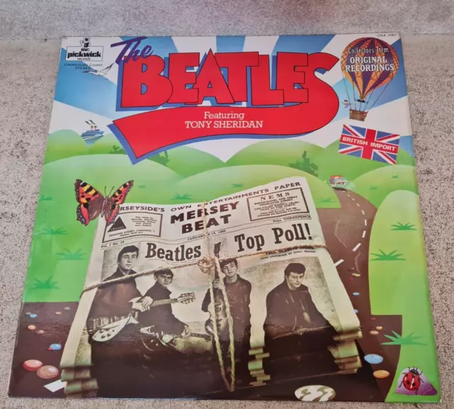 The Beatles Featuring Tony Sheridan  (nettoyé- cleaned)  UK.1976