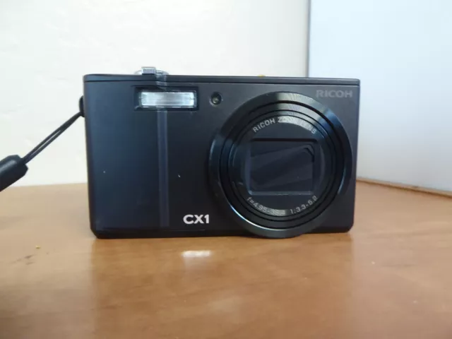 Ricoh CX1 9.3MP Digital Camera - Black