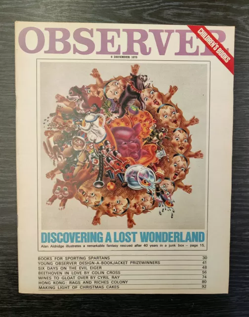 Observer Magazine: Alan Aldridge, Beethoven, 6th December 1970