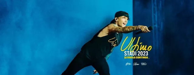 N.2 BIGLIETTI CONCERTO ULTIMO MILANO PRATO GOLD 17-07-2023 Prezzo Cadauno