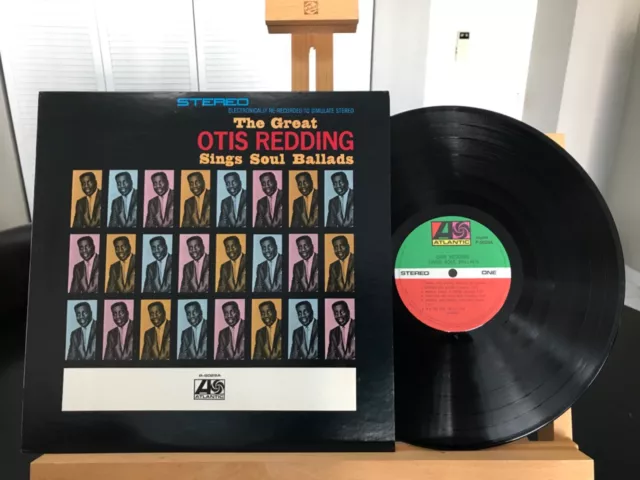 Otis Redding The Great Otis Redding Sings Soul Ballads Atlantic P-6029A Reissue