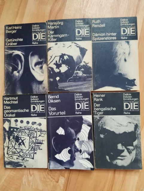 6 Bücher aus der DIE-Reihe DDR