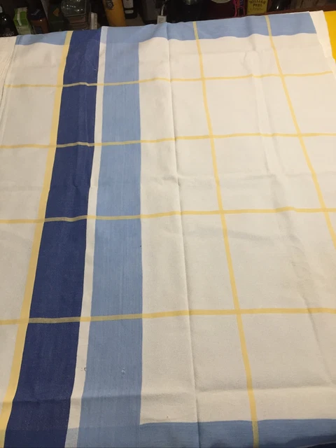 grande nappe neuve en dralon rose et blanc 270x160cm