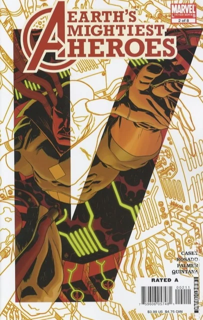 Avengers Earth's Mightiest Heroes #2 FN 2007 Stock Image