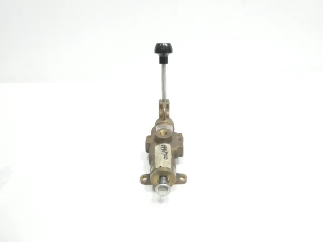 Schrader Bellows M05425443 Manual Directional Control Valve 225psi 1/4in Npt
