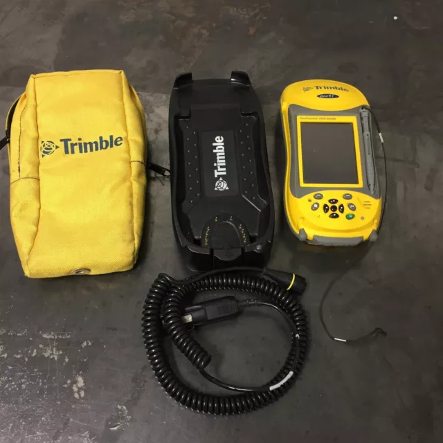 Trimble Geo XT GeoExplorer 2008 Series 70950-20 With Vehicle Charger & Cradle