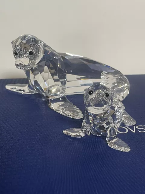 Swarovski 2017 " Sea Lion Mother With Baby " #5275796