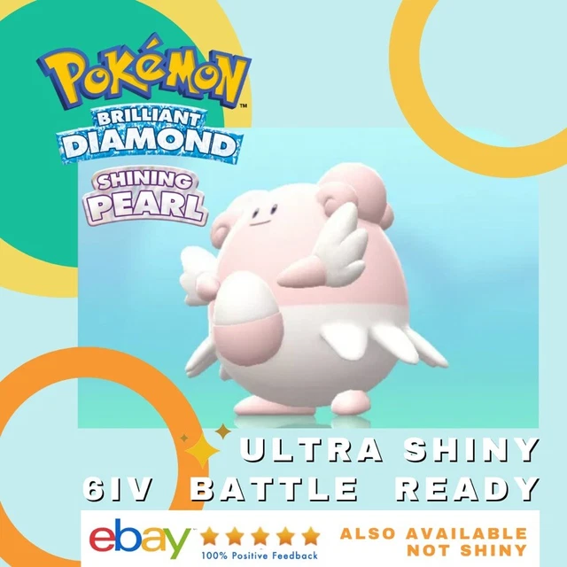 Shiny/non-shiny Happiny/blissey 6IV Brilliant Diamond/shining Pearl 100% Legal