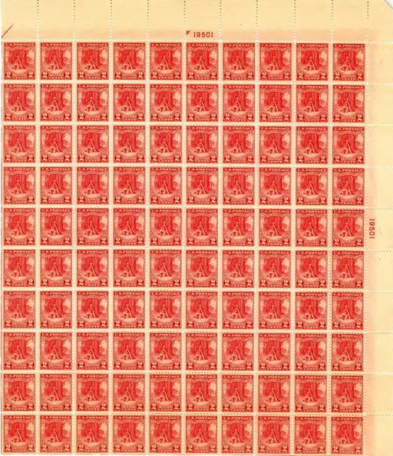Scott #645 Stamp Sheet - Valley Forge Issue - Stamps