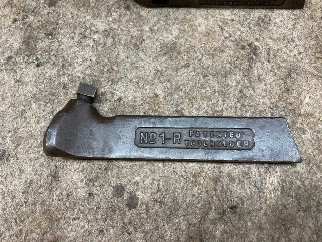 Vintage Armstrong Lathe Turning Tool Holder No. 1-R Vintage Armstrong Lathe Turning Tool Holder No. 1-R
