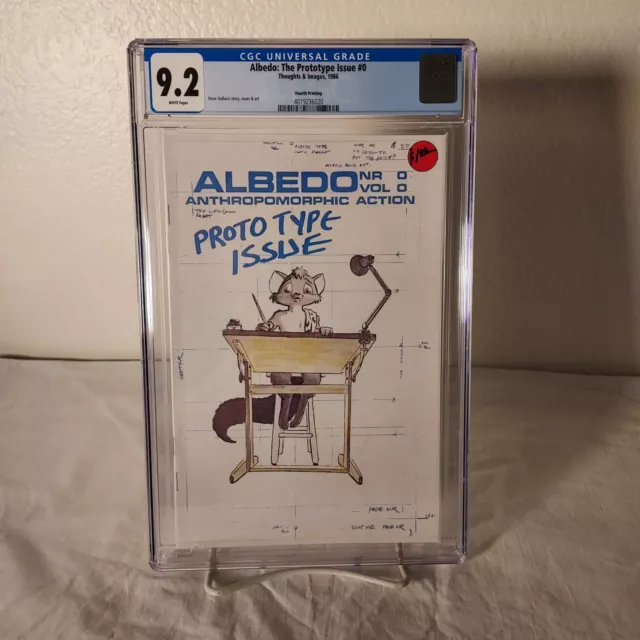 ALBEDO: The Prototype Issue #0 CGC 9.2 Thoughts & Images 1986 4th Printing