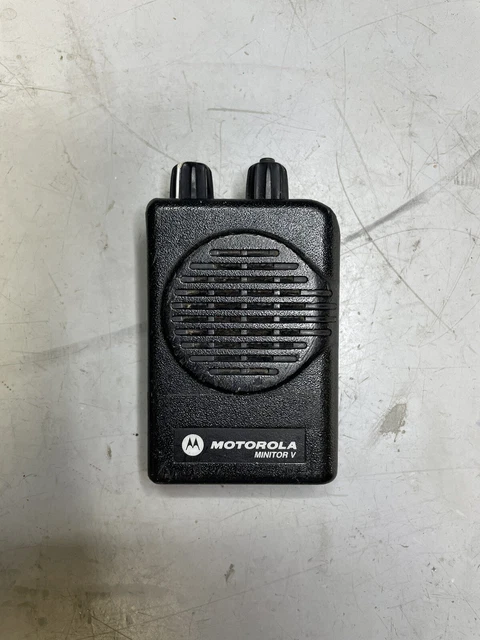 Motorola Minitor V Pager 151 - 158.9975 MHz 2-Ch  - UNTESTED