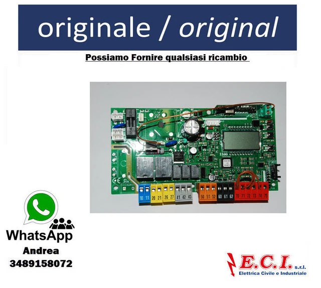 Kit Carte Hamal 400 230V Neuf – Rechange Original BFT I700008 10001 – Pour Portail Automatique