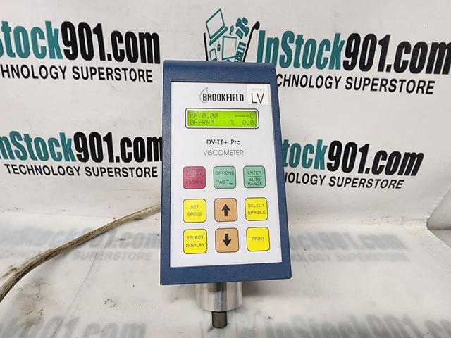 Brookfield DV-II + Pro Programmable Digital Viscometer Brookfield DV-II + Pro Programmable Digital Viscometer