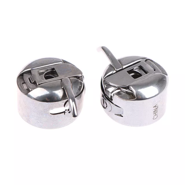 2pcs Metal Sewing Machine Bobbin Case Sewing Machine AccessoriesY^-^