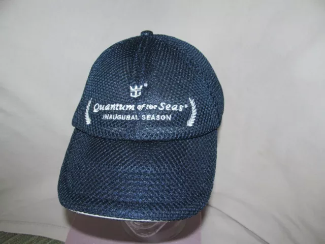 ROYAL CARIBBEAN QUANTUM SEAS Inaugural mesh ball hat cap sports golf Cruise Line