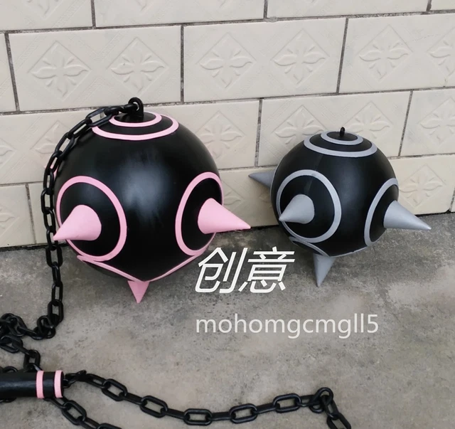 Re: Life in Different World from Zero Cosplay PROP Rem Emilia Meteor Hammer Toys