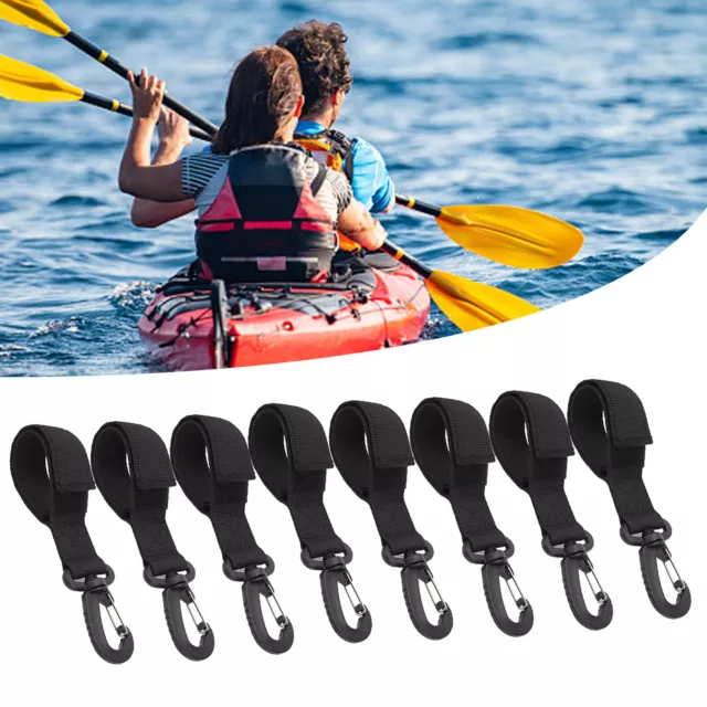 Kayak Strap Holder Nylon Plastic Kayak Paddle Buckle For Boat