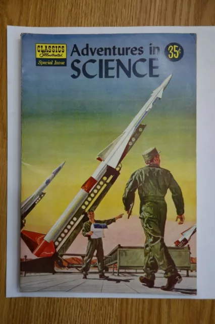 Classics Illustrated Special Issue 138 HRN 137 Adventures in Science FINE