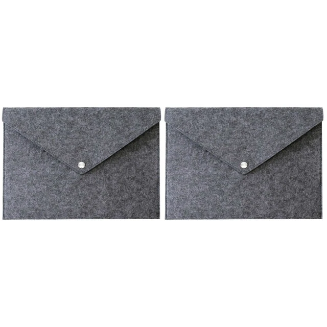 2 pcs Letter Size Envelope Document Paper Organizer Holder for Office