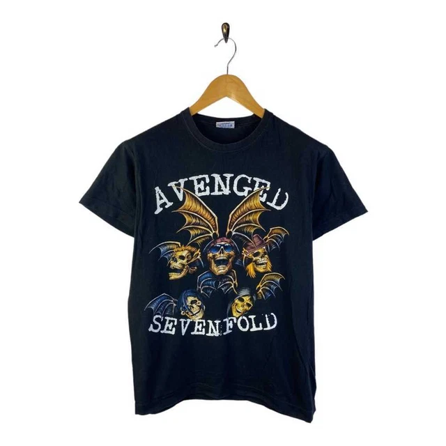 Vintage T Shirt Avenged Sevenfold Rock Band Graphic Shirt KV10720