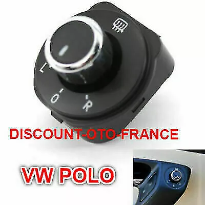 Commutateur Bouton de réglage rétroviseurs rétro Volkswagen POLO 6R - 6RD959565B