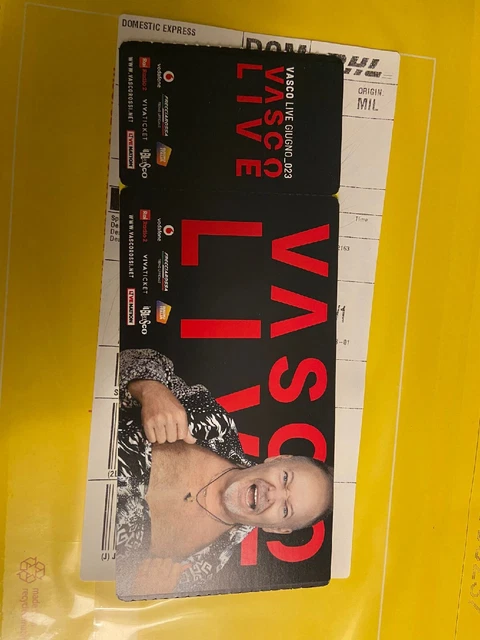 Biglietto Concerto Vasco Rossi Bologna 6 Giugno Live 2023