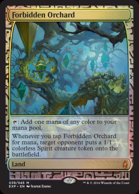 Cerisaie Interdite FOIL - Forbidden Orchard - Zendikar Expeditions - Magic Mtg