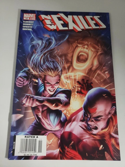 New Exiles No 10 (Oct 2008) Marvel Comic Newsstand Variant A2a48