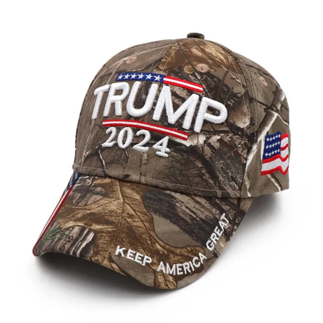 Cappello da baseball Donald Trump 2024 MAGA mimetico USA rende Keep America di nuovo grande