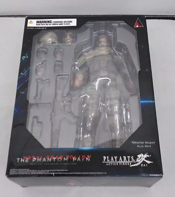 Play Arts Kai Metal Gear Solid V The Phantom Pain Venom Snake Splitter Figure JP