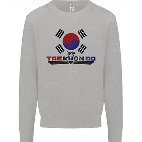 Taekwondo Fighter Mixed Martial Arts MMA Mens Sweatshirt Jumper