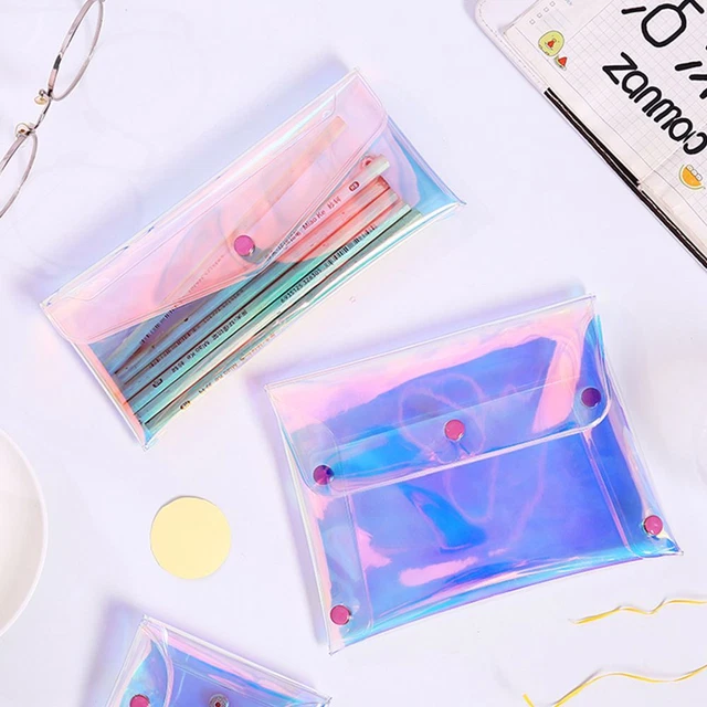 PVC Keys Pouch Hand Bags Cosmetic Bag Transparent Coin Purse Mini Coin Pouch