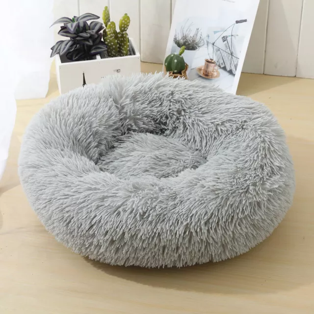 Haustier Plüsch Hundebett Hund Katze Bett Nest Weich Waschbar Flauschig 60CM