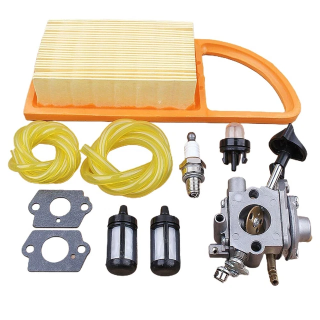 Vergaser-Set Für Stihl Laubbläser - Komplettkit Mit Luftfilter Und Zündkerze