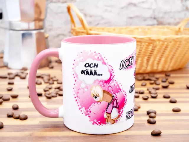 Kein Bock Tasse Becher mit Spruch lustig Morgenmuffel witzig Bürotasse Arbeit 6