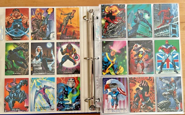 1992 Marvel Masterpieces Set +Lost Cards + Promos + Prototype + Sealed Packs