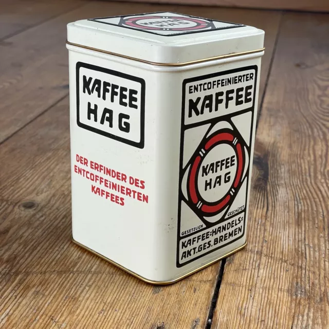 Alte Blechdose Kaffeedose von Kaffee HAG Retro Vintage 60er 60er