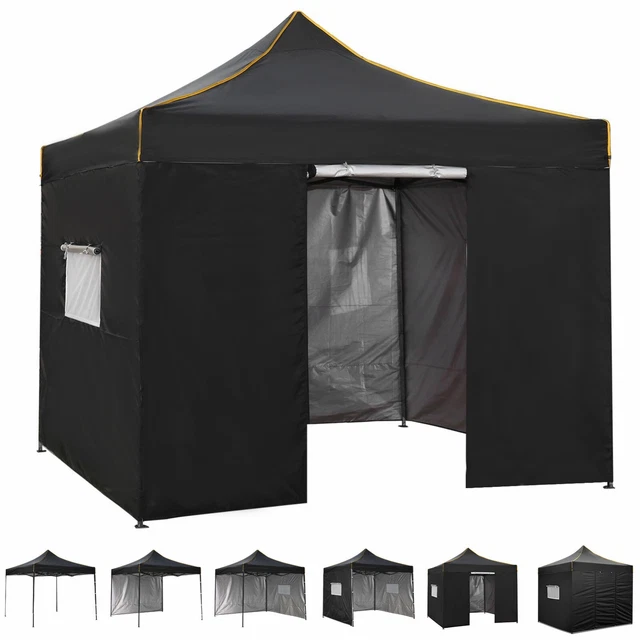 Partyzelt Pavillon Gartenzelt Gartenpavillon Festzelt Gazebo 3x3 Anti-UV Faltbar 2